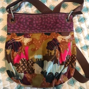 Fossil key cross body purse